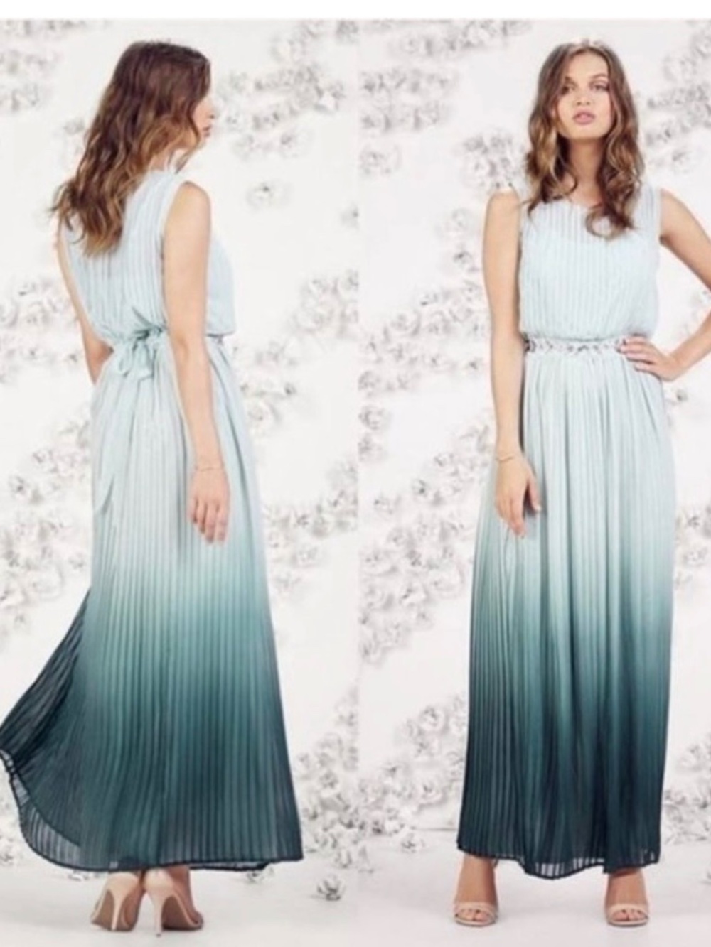 Lauren Conrad Runway Limited Edition Woodlands Ombre Goddess Dress